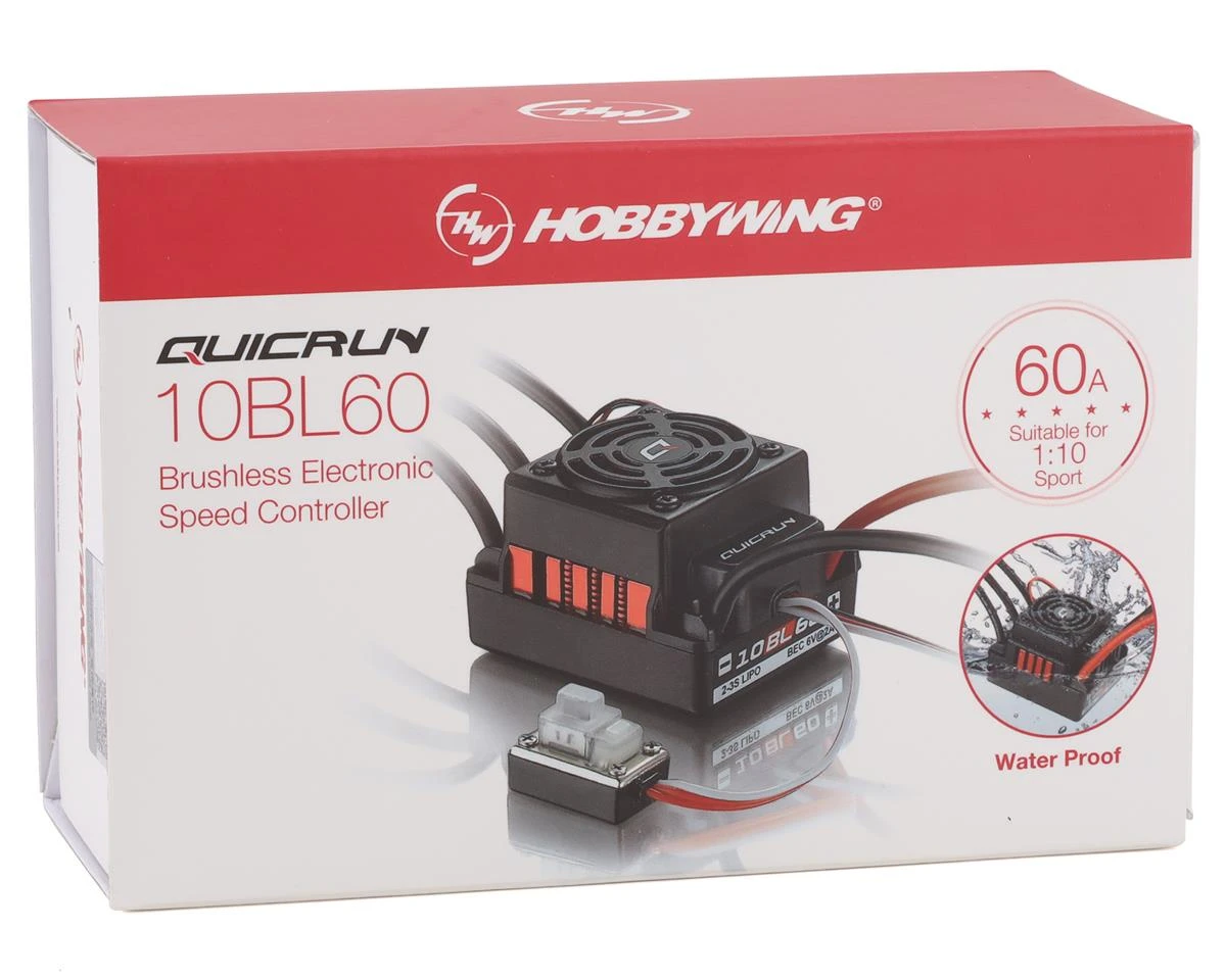 Hobbywing Quicrun WP-10BL60 Waterproof Sensorless Brushless ESC 5 Hobbywing Quicrun WP-10BL60 Waterproof Sensorless Brushless ESC - Image 3