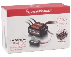 Hobbywing Quicrun WP-16BL30 Waterproof 1/18th Scale Brushless ESC 7 Hobbywing Quicrun WP-16BL30 Waterproof 1/18th Scale Brushless ESC -HOBBYWING Sales hwa30110000 2