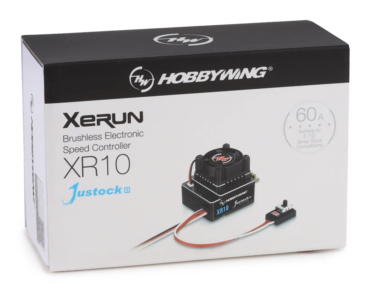 Hobbywing Xerun XR10 Justock G3 1/10 Sensored Brushless ESC 5 Hobbywing Xerun XR10 Justock G3 1/10 Sensored Brushless ESC - Image 3