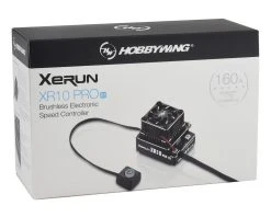 Hobbywing Xerun XR10 Pro G2 160A Sensored Brushless ESC (Stealth) -HOBBYWING Sales hwa30112608 3