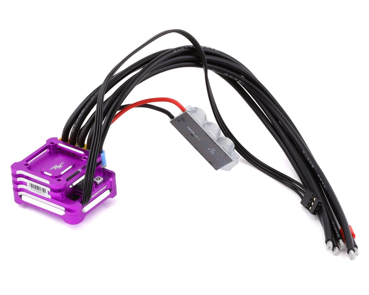Hobbywing Xerun XD10 Pro Drift Spec Brushless Speed Controller (Purple) 3 Hobbywing Xerun XD10 Pro Drift Spec Brushless Speed Controller (Purple)