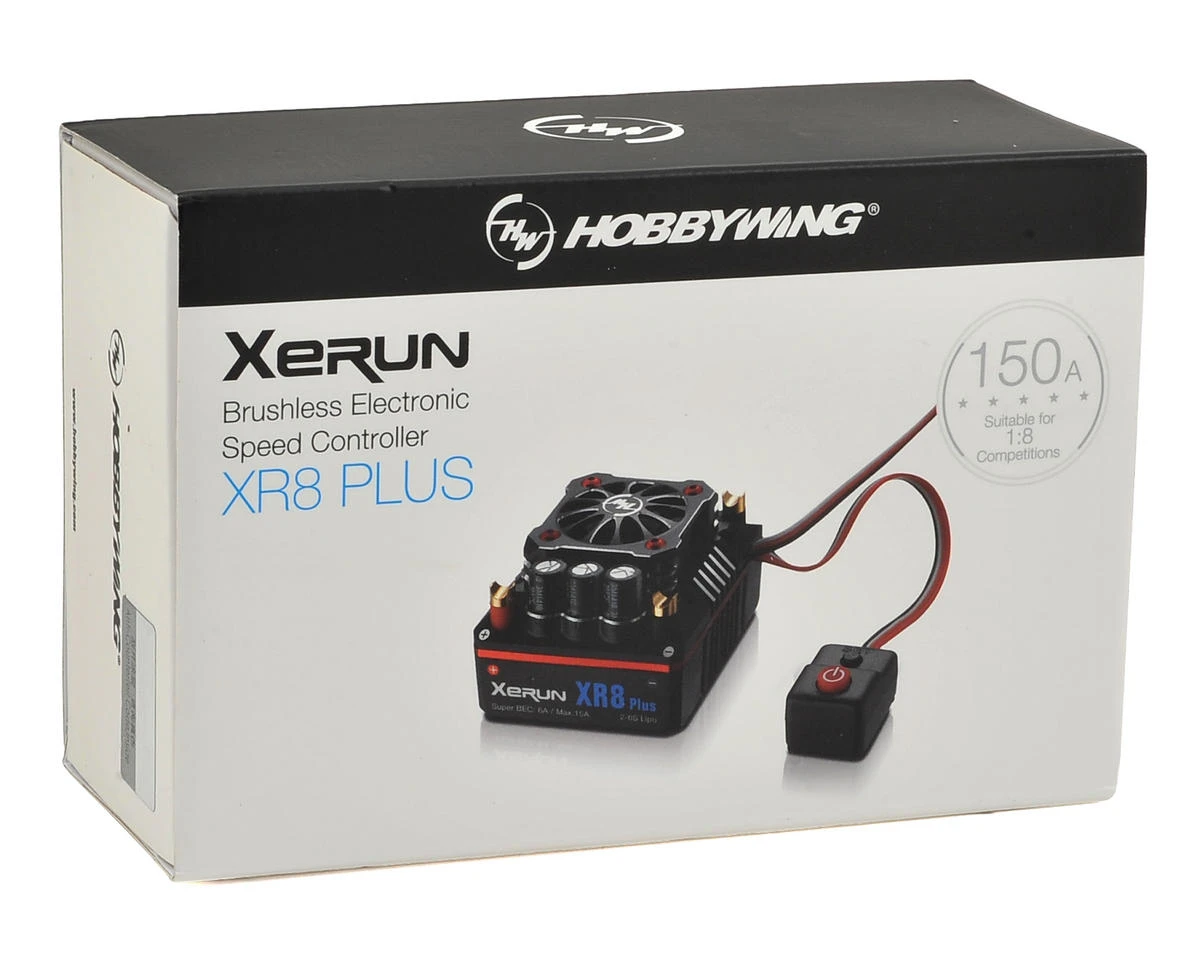 Hobbywing Xerun XR8 Plus 1/8 Competition Sensored Brushless ESC 5 Hobbywing Xerun XR8 Plus 1/8 Competition Sensored Brushless ESC - Image 3