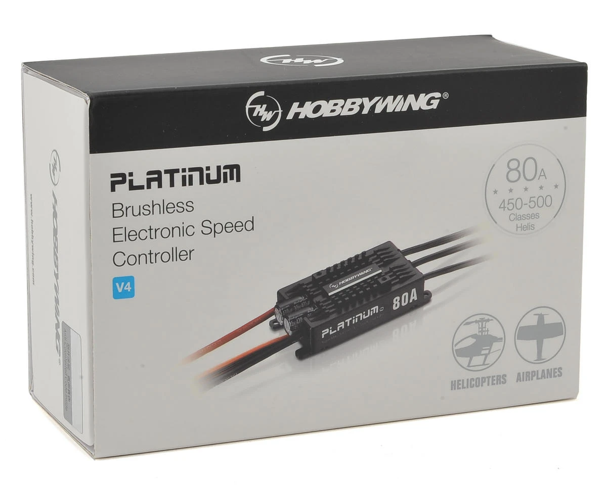 Hobbywing Platinum Pro 80A V4 80 Amp ESC 5 Hobbywing Platinum Pro 80A V4 80 Amp ESC - Image 3