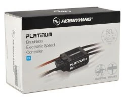 Hobbywing Platinum 60A V4 60 Amp ESC -HOBBYWING Sales hwa30215100 2