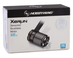 Hobbywing AXE 550 FOC R2 Sensored Brushless Crawler Motor (3300Kv) -HOBBYWING Sales hwa30401256 3