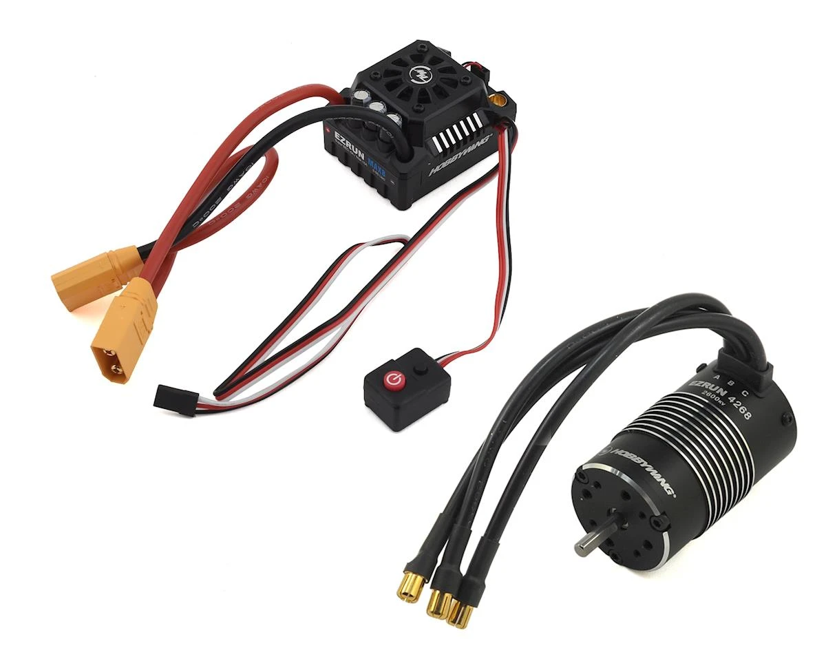 Hobbywing EZRun Max8 Waterproof Brushless ESC/Motor Combo w/XT90 (2600kV) 3 Hobbywing EZRun Max8 Waterproof Brushless ESC/Motor Combo w/XT90 (2600kV)