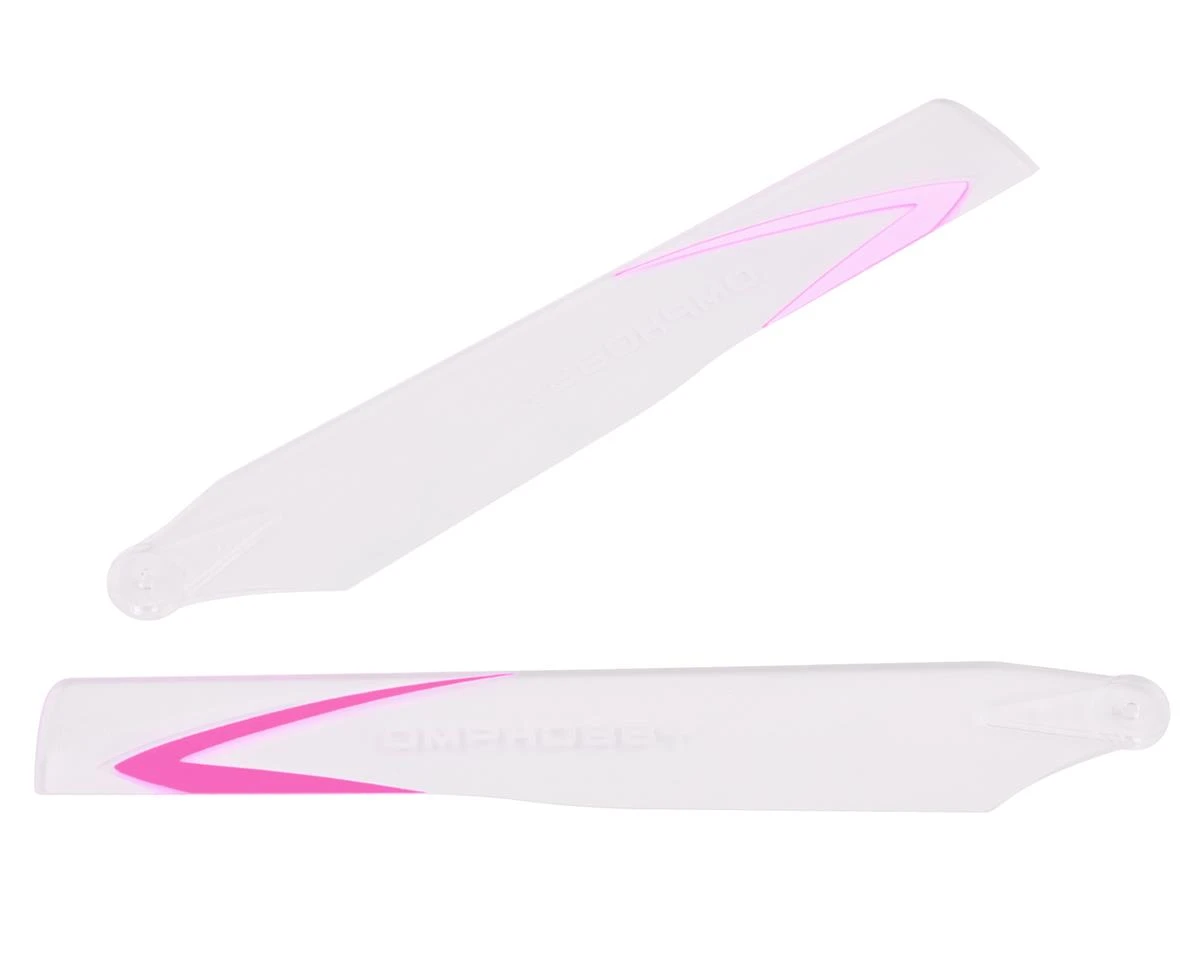 OMP Hobby 125mm Main Blades (Purple) (Soft) 3 OMP Hobby 125mm Main Blades (Purple) (Soft)